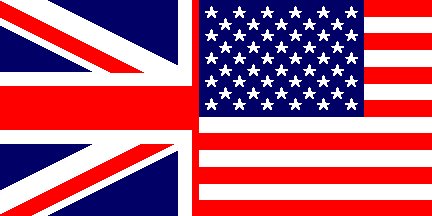 Flagge GB-USA