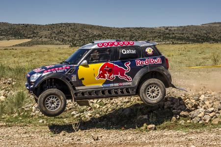 2015 Baja Aragon, Nasser Al-Attiyah (QAT), Mathieu Baumel (FRA) - MINI ALL4 Racing #201 - Qatar Rally Team - 23.07.2015