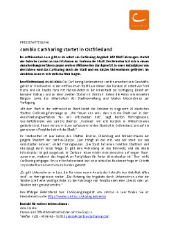 cambio CarSharing startet in Ostfriesland.pdf