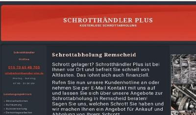 Schrottabholung in Remscheid