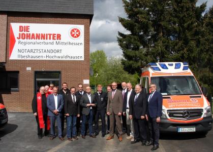 Einweihung Notarztstandort Ilbeshausen Hochwaldhausen