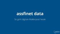 assfinet data - So geht digitale Maklerpost heute