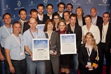 Die Gewinnerteams des media-TREFF-Awards 2012 (Foto: Stefan Bausewein)