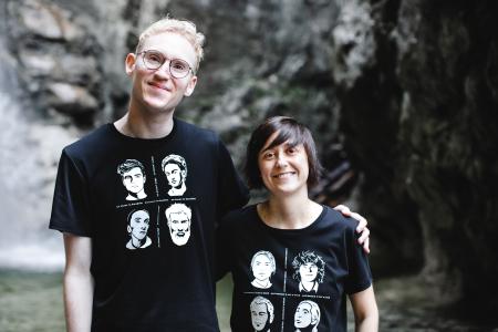 Die Gründer von portrait52: Alice Pelzl (42) & Christian Walther (26)