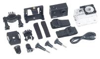 Somikon UHD-Action-Cam DV-3717 mit WLAN, Sony-Bildsensor und App, IPX8 / Bild: PEARL.GmbH