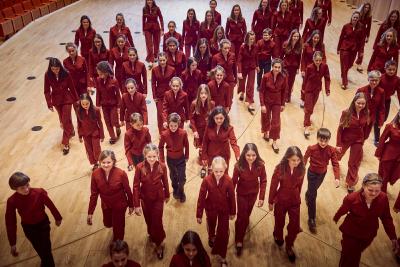 Der Philharmonische Kinderchor Dresden (Copyright: Markenfotografie)