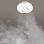 VisorTech 3er-Set drahtlos vernetzbare Funk-Rauchwarnmelder RWM-470, 85 dB