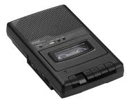 auvisio Mobiler Kassettenspieler und USB-Digitalisierer, Lautsprecher und Mikrofon