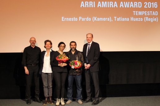 DOKfest Arri Amira Award Copyright DOKfest Sandra Ratkovic (v.l.n.r. Prof. M. Leuthner, Jur.jpg