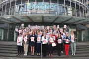 World Blood Cancer Day 2018 - Gothaer Mitarbeiter setzen ein Zeichen