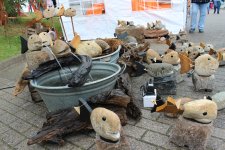 Steinfische beim Herbstmarkt @Tourismus-Service Butjadingen, Sabine Schmidt