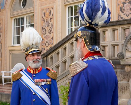Stefan Heuring als König Ludwig III beim Rakoczy-Fest 2025 (c) Bayer. Staatsbad Bad Kissingen Gm.jpg