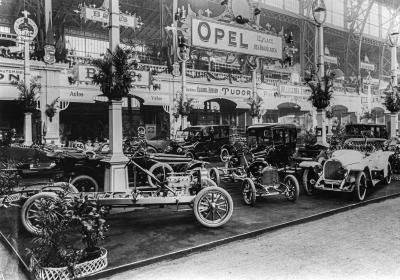1912 Opel Ausstellung Bruessel