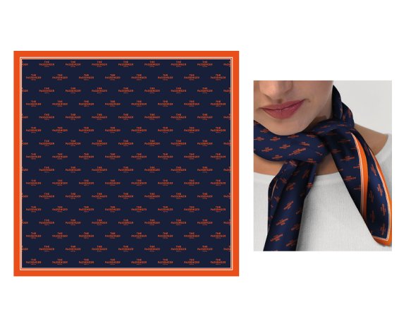 acp für The Passenger, a Tribute Portfolio Hotel - bedrucktes Halstuch in CI-Farben mit Logo.jpg