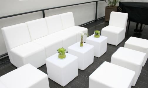 Lounge-Mietmöbel White