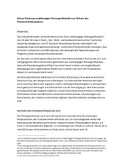 Kölner Erklärung unabhängiger Pressegroßhändler zur Reform des Pressevertriebssystems.pdf