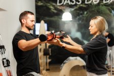 Training für die Koordinationsfähigkeit und für die tief liegenden Muskelgruppen: Die Slashpipe