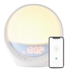ZX 5093 1 auvisio WLAN Lichtwecker Sonnenaufgang CCT LEDs