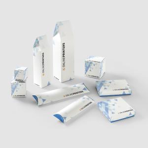 Onlineprinters has added packaging products to its portfolio. The selection includes classic bottle boxes with a tuck-in bottom, decorative pillow boxes and square tuck top boxes as well as boxes with a separate lid. The latter combines gift wrapping and shipping box in one product / Picture: Onlineprinters GmbH