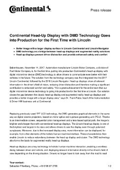 Continental Head-Up Display with DMD Technology Goes into Production for the First Time wit.pdf