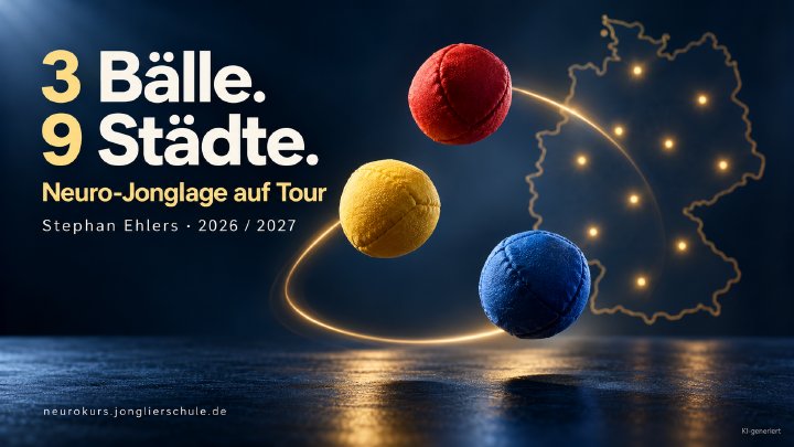Drei Bälle, ein Gehirn – und plötzlich wird Neues möglich