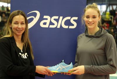 Louisa Lippmann mit Danja Müsch Hupach
