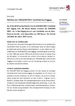 Pressemitteilung Richtfest der Passauer Wolf Fachklinik Bad Gögging am 29.06.2018.pdf