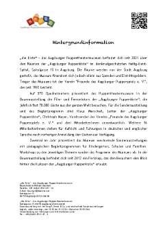 Hintergrundinformation zum Augsburger Puppentheatermuseum 'die Kiste'.pdf