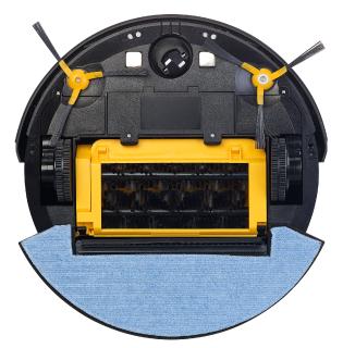 Sichler Haushaltsgeräte Staubsauger-Roboter PCR-3500 mit Bürst- & Wischfunktion, 200 ml Wassertank
