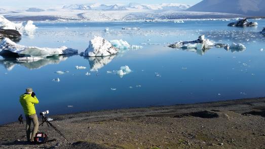 Morgenstimmung Jokulsarlon Gletscherlagune Island