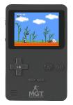 MGT Mobile Games Technology 2in1-Retro-Spielekonsole, 7-cm-Farbdisplay (2,8