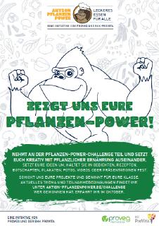 Die Pflanzen-Power-Challenge 2021 von ProVeg und BKK ProVita