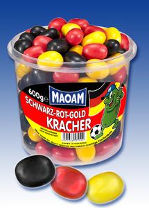 MAOAM "SCHWARZ-ROT-GOLD KRACHER"