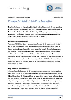Ein eigener Schreibtisch 鈥 TUEV SUED gibt Tipps f眉r Kids.pdf