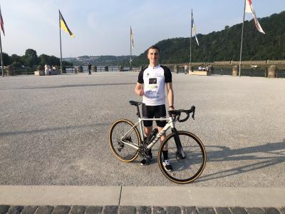 Willi Schuh on tour für den guten Zweck