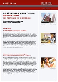 HIGH END SWISS 2012 Presseinformation Nr.2.pdf