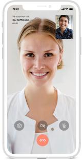 Beispielbild Videoanruf