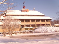 Van der Valk Hotel Gladbeck im Winter 