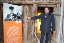 „ Ausstellungseröffnung Pfahlbaumuseum“. Copyright Pfahlbaumuseum/Jäckle, einmaliger Abdruck frei