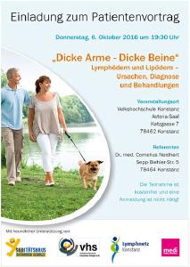 Einlandung zum Patientenvortrag