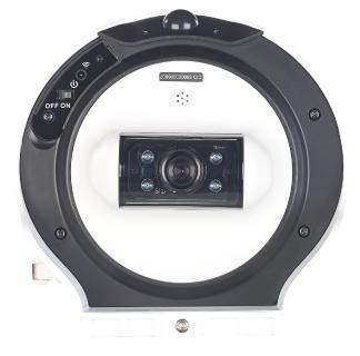 NX-4377 VisorTech HD-IP-Kamera mit Akku & Solar-Panel, Bewegungssensor, Nachtsicht, IP55