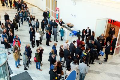 Auf die insgesamt 20 Events der jobmesse deutschland tour strömten tausende Besucher, Foto: BARLAG