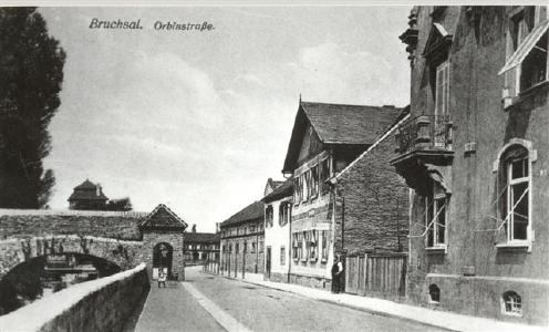 Orbinstraße Bruchal, Foto Stadtarchiv