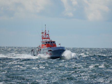 2019-09-20 Internationale Übung der Seenotretter im Strelasund, Seenotrettungskreuzer THEO FISCH.JPG