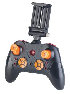 Simulus 2in1-Quadrocopter & Auto m. HD-Kamera, 2,4-GHz-Fernsteuerung, WLAN