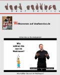 Gebärdenfilm auf www.deafservice.de