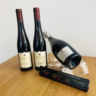 Weintasting mit Schokoladen-Seminar Online@HOME