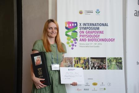 Yvette Wohlfahrt, Doktorandin der Hochschule Geisenheim