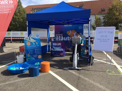 Stand beim SWR Familienfest