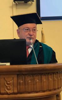 TH-Präsident Prof. Dr. László Ungvári während seines Festvortrags